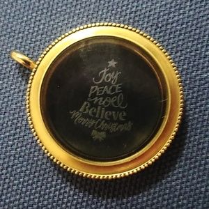 Origami Owl Matte Gold 1 1/2" Locket